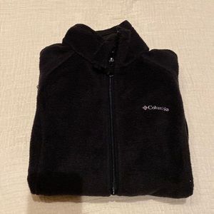 Women’s black Columbia fleece